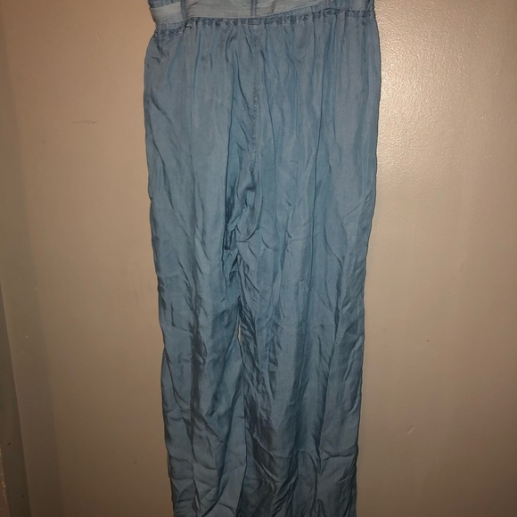 Thread & Supply chambray paper bag waist pants - Picture 3 of 5